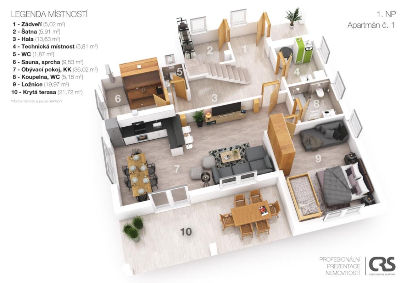 Apartmany Plesivec Абертами Экстерьер фото